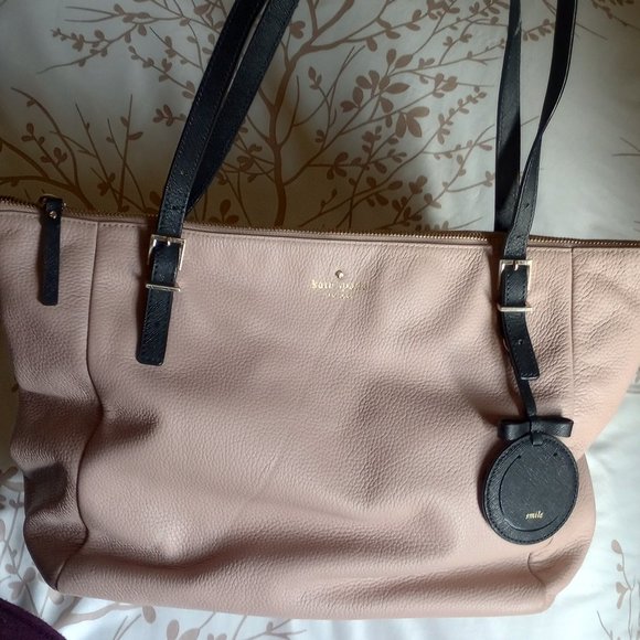 Kate Spade Blush Pink Leather Tote - Picture 1 of 3